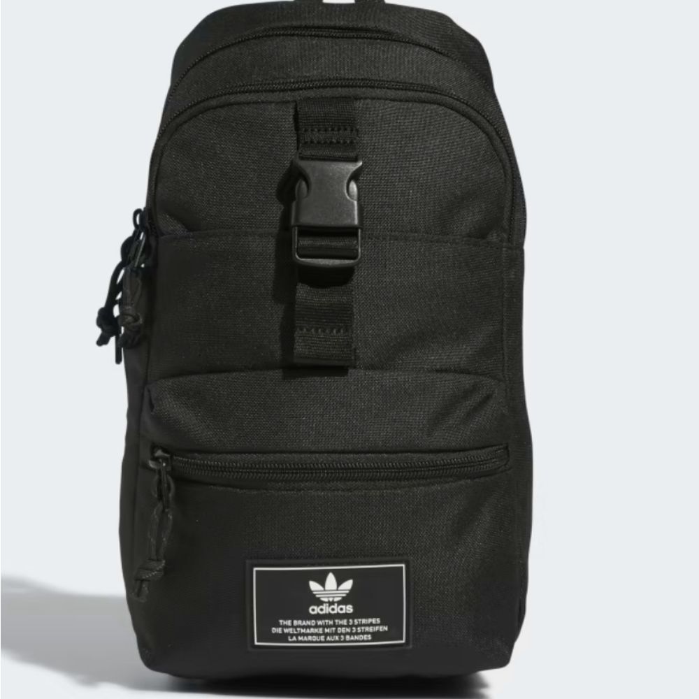 Adidas Utility 3.0 Unisex Sling Bag- Black/White